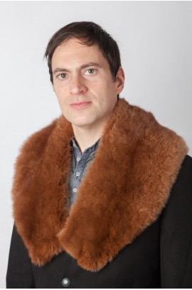 Possum fur collar